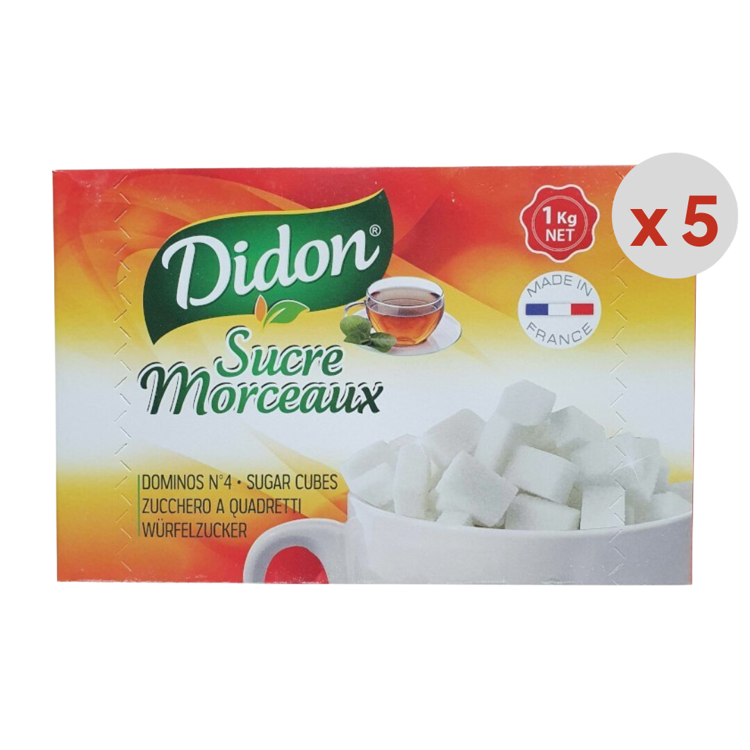 Sucre en Morceaux Didon 5 x 1kg