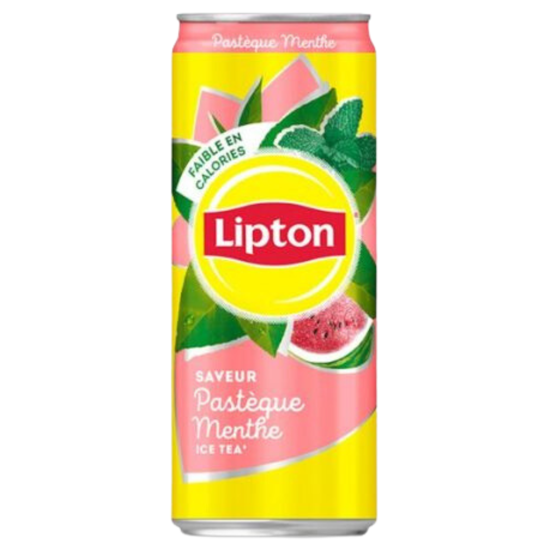 LIPTON ICE TEA PASTEQUE MENTHE 33CL x24