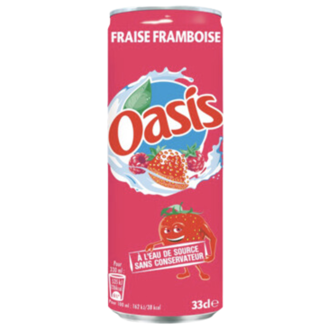OASIS FRAISE FRAMBOISE 33CLx24