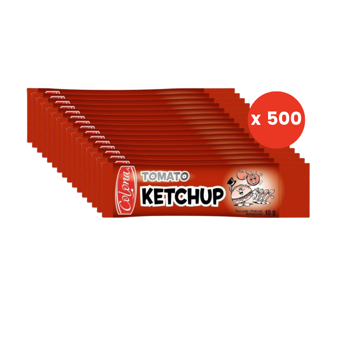 COLONA DOSETTES KETCHUP 10ML – 500 Pcs