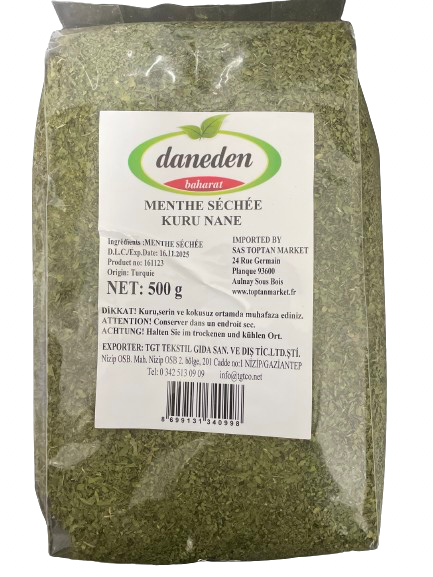 Daneden Menthe Séchée / Nane – 500g
