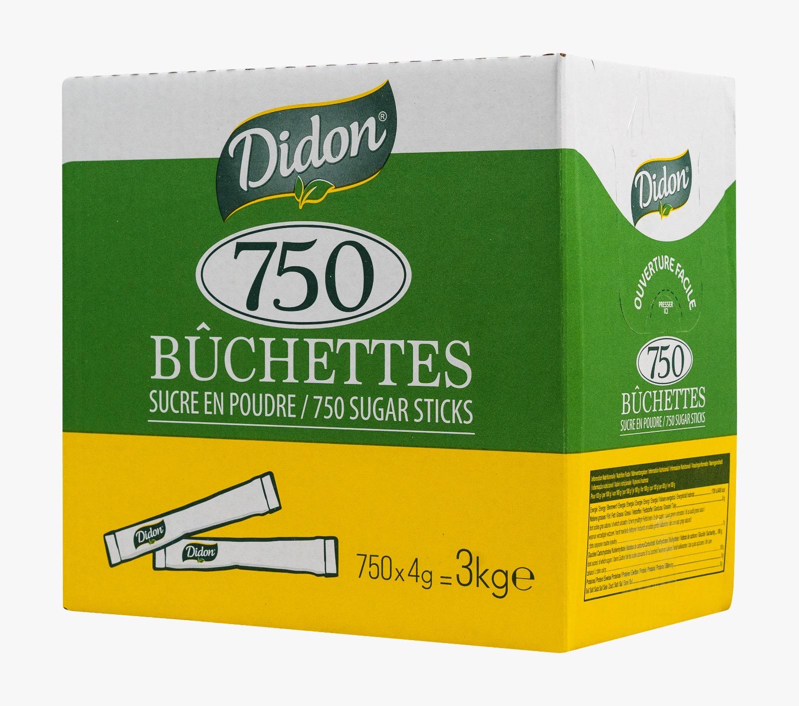 Sucre en Dosettes 4g – 750 Pcs