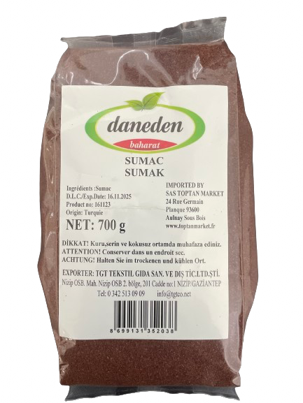 Daneden Sumac Moulu 700g